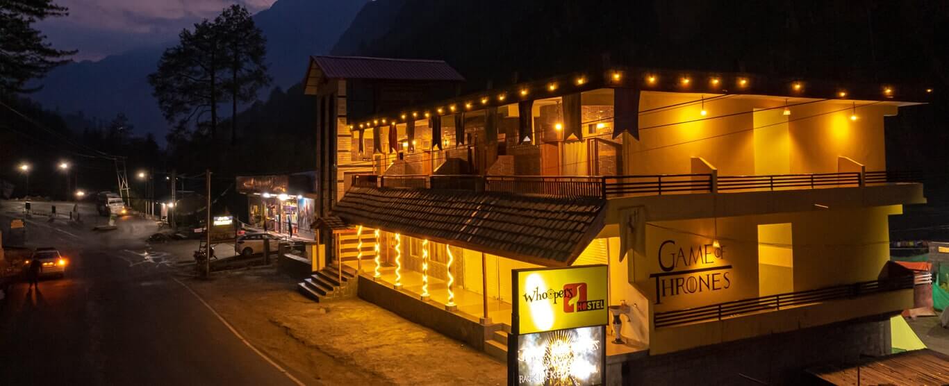 Whoopers Hostel, Kasol